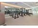 Fully equipped gym with weights, machines, mirrors, and ample space for workouts at 553 Fallbrook Dr, Venice, FL 34292
