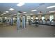 Well-equipped gym with a variety of exercise machines, weights, and plenty of room for activities at 10618 Corkwood Ct, Venice, FL 34293
