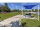 Community dog park with covered seating and fenced play areas at 12478 Sagewood Dr, Venice, FL 34293