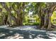 Charming home partially obscured by mature trees, offering shade and a sense of privacy at 15448 Avery Rd, Port Charlotte, FL 33981