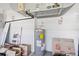Unfinished basement with water heater and HVAC unit at 1568 Ringtail Rd, Venice, FL 34293