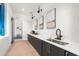 Stylish clubhouse kitchenette with modern amenities, perfect for residents at 18001 Grand Prosperity Dr, Venice, FL 34293