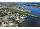 Desirable waterfront neighborhood with homes along canals leading to a bay and easy access to waterfront activities at 214 Pompano Ln, Nokomis, FL 34275