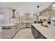 Chic kitchen showcasing stainless steel appliances and ample countertop space at 307 Bucknell Rd, Venice, FL 34293