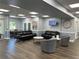 Comfortable lobby with stylish seating, modern decor, and a welcoming atmosphere for residents at 6741 Laurel Ct, North Port, FL 34287