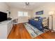 Cozy bedroom with bright window, desk, and modern decor at 770 Village Cir # 232, Venice, FL 34292