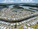 Aerial shot highlighting a community nestled among waterways with easy access to the lake at 798 Fairmount Dr, North Port, FL 34287