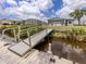 Waterfront with private dock access, ideal for boating and enjoying canal views at 798 Fairmount Dr, North Port, FL 34287