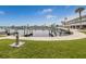 Picturesque marina with well-maintained docks, lush green surroundings, and waterfront amenities at 798 Fairmount Dr, North Port, FL 34287