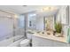 Bathroom with tub and shower combination and a neutral color scheme at 819 Montrose Dr # 102, Venice, FL 34293