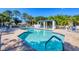 Sparkling pool featuring ample seating, perfect for relaxation and social gatherings at 819 Montrose Dr # 102, Venice, FL 34293