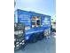 Community event with a blue food truck, offering ice cream and milkshakes to residents at 8304 Shooting Star Rd, Sarasota, FL 34241