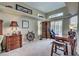Home office with hardwood floors, plenty of natural light and a comfortable workspace at 1037 Beckley Cir, Venice, FL 34292