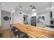 Spacious kitchen with eat in bar, stainless steel appliances, and great lighting at 1190 Bird Bay Way # 309, Venice, FL 34285
