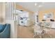 Bright kitchen with lots of cabinet space, new appliances, and a dining area at 2311 Sandlewood Dr, Venice, FL 34293