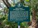 Historic Spanish Point historical marker describing the history of the area at 455 Rubens Dr, Nokomis, FL 34275