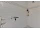 Close-up of the shower with white subway tiles and a rain shower head at 4624 Caribou Ave, North Port, FL 34287