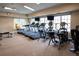 Well-equipped fitness center with treadmills, elliptical machines and weights at 515 Sawgrass Bridge Rd, Venice, FL 34292