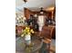 Open kitchen area with modern stainless steel appliances and warm lighting at 603 Leisure, Venice, FL 34285