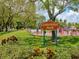 Centennial Park featuring splash pad and lush landscaping at 710 Ironwood Dr # 165, Venice, FL 34292
