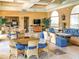 Comfortable clubhouse featuring ample seating, a TV, and a convenient kitchenette area at 212 Triano Cir # 212, Venice, FL 34292