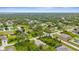 An aerial shot of the neighborhood displaying its green spaces and home sites, creating a peaceful living environment at 2267 Yalta Ter, North Port, FL 34286