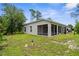 Home exterior with screen patio and yard at 2267 Yalta Ter, North Port, FL 34286