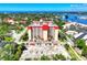 Bird's eye view of Venice Costa Brava with beautiful bay views and community parking at 232 Saint Augustine Ave # 505, Venice, FL 34285