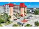 Exterior of Venice Costa Brava with visible building signage and well-maintained parking area at 232 Saint Augustine Ave # 505, Venice, FL 34285