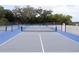View of the Pickleball Courts at the community center on a sunny day with trees lining the background at 3003 58Th E Way, Palmetto, FL 34221