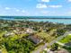 Aerial view of home near the water at 329 Myrtle Ave, Nokomis, FL 34275