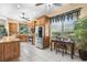 Well-appointed kitchen with stainless steel appliances, granite countertops and custom cabinetry at 3950 Pepper Ln, North Port, FL 34287