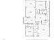 Detailed floor plan showcasing the layout and dimensions of the home's rooms at 57 Sandstone Cir, Venice, FL 34293