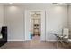 Bonus room with doorway view into workout area at 5850 Saddle Oak Trl, Sarasota, FL 34241