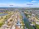 Expansive aerial view showcasing the home's location near Tampa Bay and Downtown Tampa at 731 Flamingo Dr, Apollo Beach, FL 33572