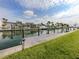 The property includes a private boat dock for direct access to the canal at 832 Whitecap Cir # 5, Venice, FL 34285