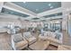 Spacious clubhouse lounge area with comfortable seating and a kitchenette at 10410 Inglenook Ter, Palmetto, FL 34221