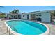 Inviting pool with stylish brick paver patio, ideal for outdoor relaxation and entertainment at 1099 Nokomis S Ave, Venice, FL 34285