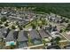 Aerial view showcasing the neighborhood layout, ponds, and community amenities at 12014 Creek Preserve Dr, Riverview, FL 33579