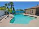 Beautiful backyard pool perfect for hot summer days at 1203 Hudson Rd, Venice, FL 34293