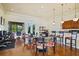 A bright break room with seating, counter, and views at 1438 Maseno Dr, Venice, FL 34292