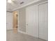 Bedroom with closet and ensuite access at 1481 Hyssop Loop, North Port, FL 34289