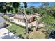 Aerial view of home and surrounding property at 1515 Pecan St, Nokomis, FL 34275