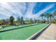 Active lifestyle community bocce ball court, great for social gatherings with friends and Gathering at 241 Marcheno Way, Nokomis, FL 34275