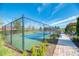 Community pickleball court, a great place to exercise and socialize with neighbors at 241 Marcheno Way, Nokomis, FL 34275