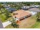 Aerial view of a well maintained home showing the surrounding neighborhood at 3851 Sterling Rd, Venice, FL 34293