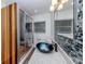 Remodeled bathroom with glass shower, vessel sink, stylish tilework, and modern fixtures at 409 Armada S Rd, Venice, FL 34285