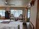 Open-concept living area featuring stylish furnishings and a beautiful water view at 417 Via Veneto, Venice, FL 34285