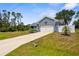 Charming home with well-kept lawn, landscaping, and a two-car garage on a sunny day at 4305 Heyward St, North Port, FL 34291