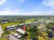 Aerial view of community close to golf course at 458 Cerromar Rd # 382, Venice, FL 34293
